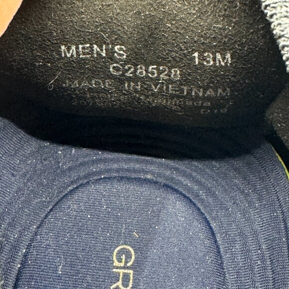 Cole Haan Grandmotion Shoes Men Size 13M Black Woven Sneakers Athletic C28528 - Picture 9 of 11